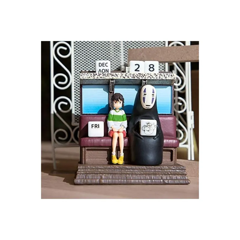 Agendas Et Calendriers|Décoration|Maison Ghibli Calendrier Perpétuel Train Unabara - Le Voyage de Chihiro