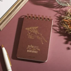 Carnets Et Cahiers|Maison Ghibli Carnet à spirales gauffré 11,5×7,2cm Ashitaka & Yakkuru - Princesse M