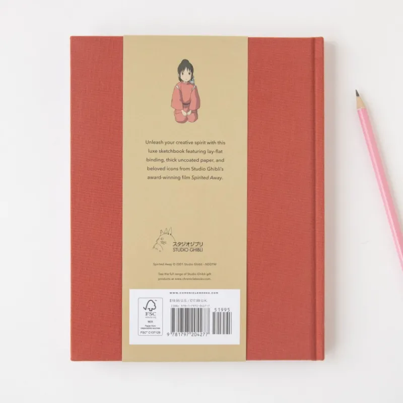 Carnets Et Cahiers|Maison Ghibli Carnet de croquis toilé Chihiro et No Face - Le Voyage de Chihiro