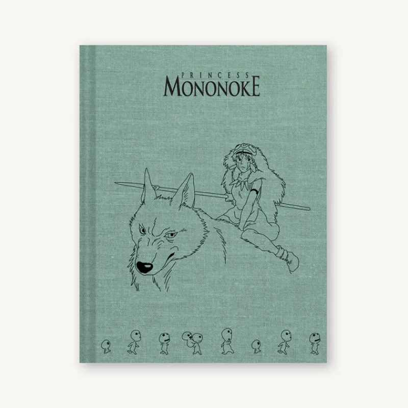 Carnets Et Cahiers|Maison Ghibli Carnet de croquis toilé San - Princesse Mononoké