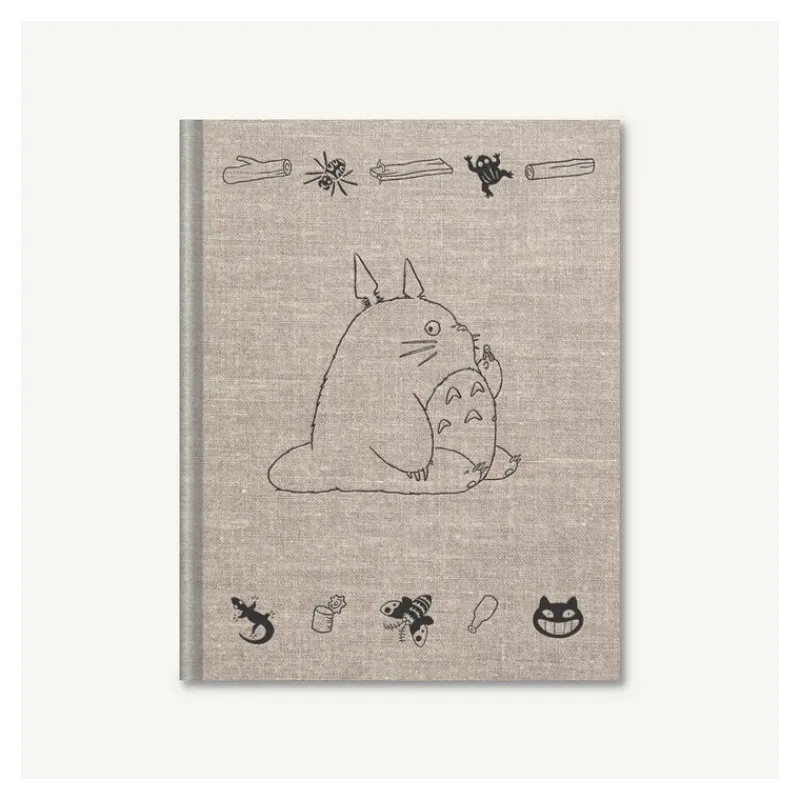 Carnets Et Cahiers|Maison Ghibli Carnet de croquis toilé Totoro - Mon Voisin Totoro