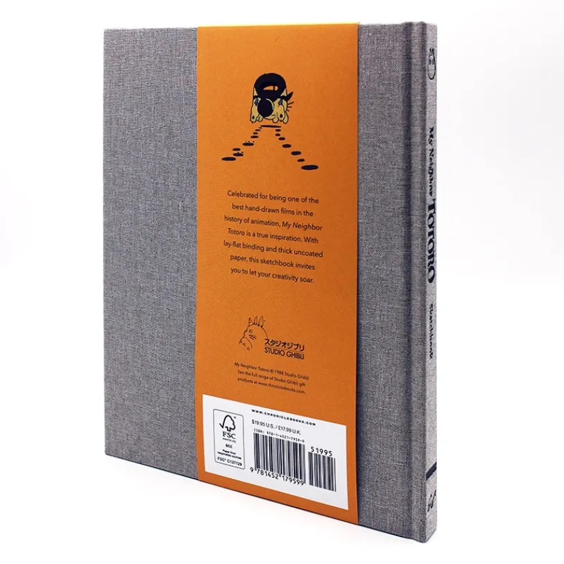 Carnets Et Cahiers|Maison Ghibli Carnet de croquis toilé Totoro - Mon Voisin Totoro