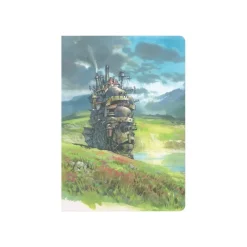 Carnets Et Cahiers|Maison Ghibli Carnet de notes Château ambulant aquarelle - Le Château ambulant