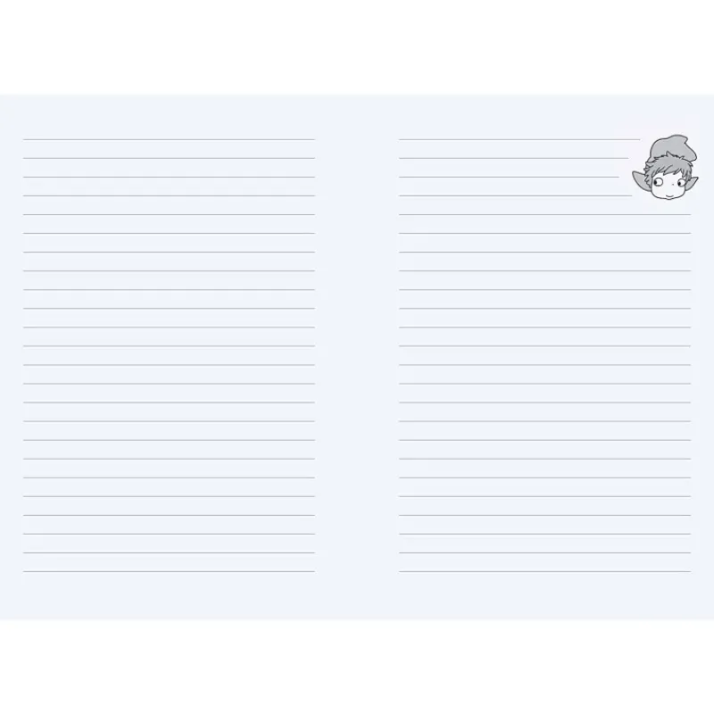 Carnets Et Cahiers|Maison Ghibli Carnet de notes Ponyo & Sosuke - Ponyo sur la falaise