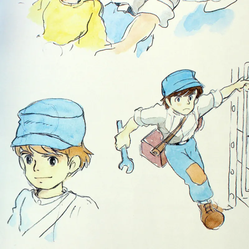 Carnets Et Cahiers|Maison Ghibli Carnet de notes Sheeta & Pazu - Le Château dans le ciel