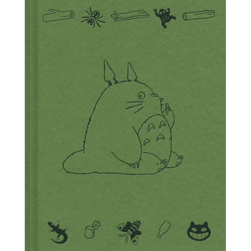 Carnets Et Cahiers|Maison Ghibli Carnet de notes toilé Totoro - Mon Voisin Totoro