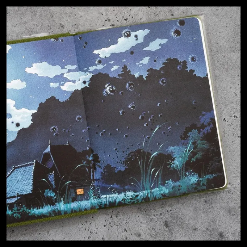 Carnets Et Cahiers|Maison Ghibli Carnet feutrine Totoro - Mon Voisin Totoro