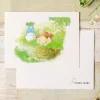 Cartes Postales Et Papier À Lettres|Maison Ghibli Carte de vœux aquarelle 24 x 15,8 cm Été - Mon Voisin Totoro