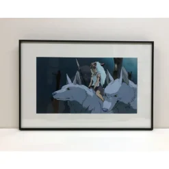 Celluloïd D'Art - Studio Ghibli|Maison Ghibli CELLULOID D'ART SAN ET SES FRÈRES LOUPS - STUDIO GHIBLI