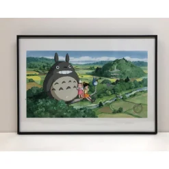 Celluloïd D'Art - Studio Ghibli|Maison Ghibli CELLULOID D'ART TOTORO UN JOUR D'ÉTÉ - STUDIO GHIBLI