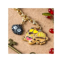 Straps|Maison Ghibli Chaînette Charms Chatbus & Noiraude - Mon Voisin Totoro