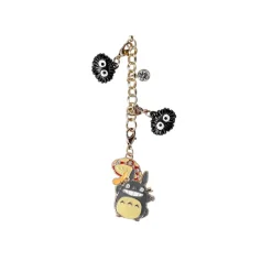 Straps|Maison Ghibli Chaînette Charms Totoro Gris & Champignon - Mon Voisin Totoro