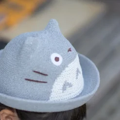 Accessoires|Maison Ghibli Chapeau Tricoté Enfant Totoro Gris - Mon Voisin Totoro