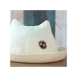 Accessoires|Maison Ghibli Chapeau Tricoté Enfant Totoro Blanc - Mon Voisin Totoro