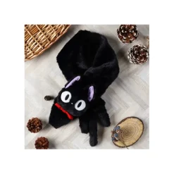 Textile|Maison Ghibli Écharpe peluche Jiji - Kiki la petite sorcière