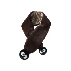 Textile|Maison Ghibli Écharpe peluche Noiraudes - Mon Voisin Totoro