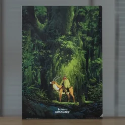 Classement|Maison Ghibli Chemise A4 Ashitaka dans les bois - Princesse Mononoké