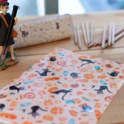 Classement|Maison Ghibli Chemise A4 avec 3 rabats Patisseries - Kiki la petite sorcière