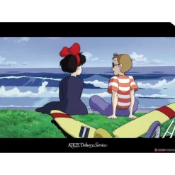 Classement|Maison Ghibli Chemise A4 Kiki & Tombo au bord de la mer - Kiki la petite sorcière
