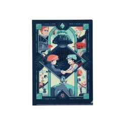 Classement|Maison Ghibli Chemise Art Déco A4 - Le Château dans le ciel