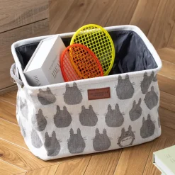 Mobilier|Maison Ghibli Coffre de rangement Silhouette Totoro Gris - Mon Voisin Totoro