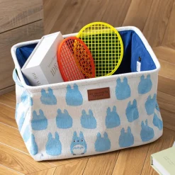 Mobilier|Maison Ghibli Coffre de rangement Silhouette Totoro Bleu - Mon Voisin Totoro
