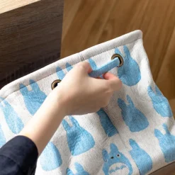 Mobilier|Maison Ghibli Coffre de rangement Silhouette Totoro Bleu - Mon Voisin Totoro