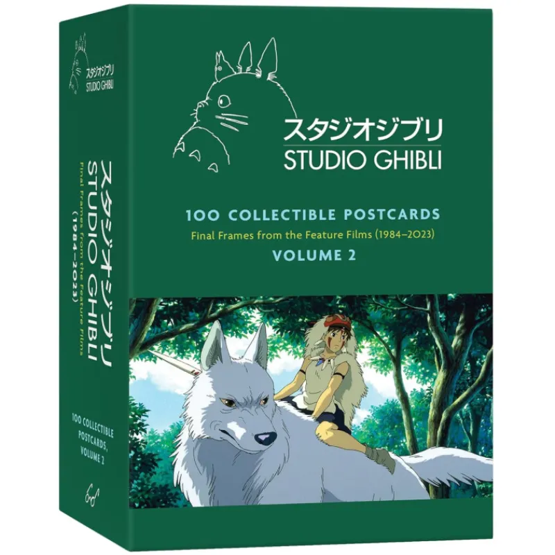 Cartes Postales Et Papier À Lettres|Maison Ghibli Coffret 100 cartes postales de collection série 2 - Studio Ghibli