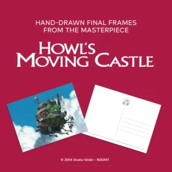 Cartes Postales Et Papier À Lettres|Maison Ghibli Collection 30 cartes postales - Le Château ambulant