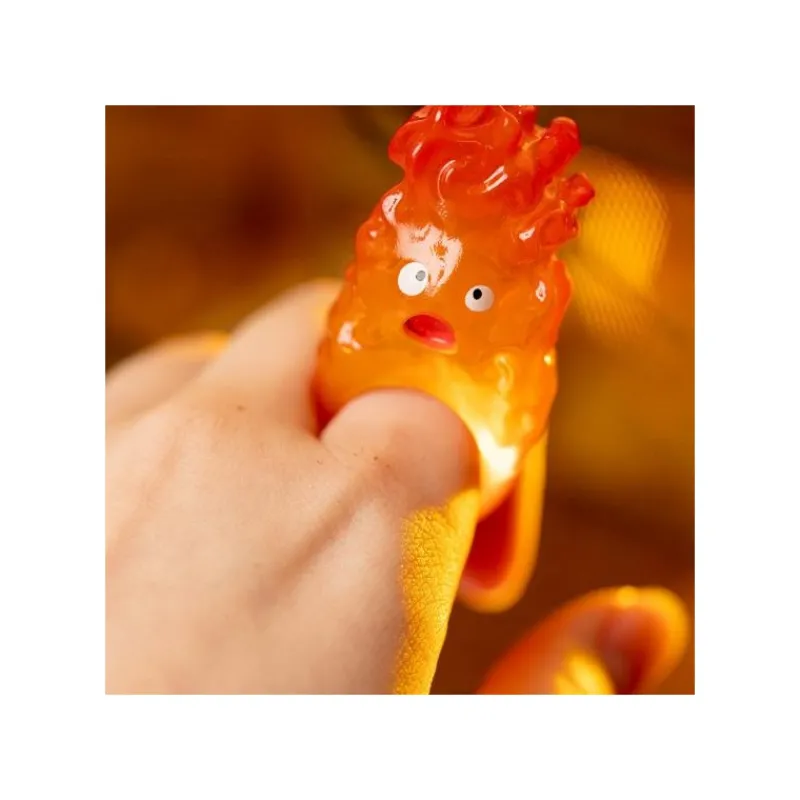 Figurines|Maison Ghibli Collection Calcifer 1 Bague Mystère - Le Château ambulant