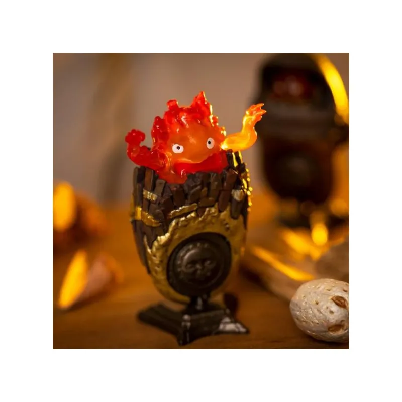 Figurines|Maison Ghibli Collection Calcifer 1 Bague Mystère - Le Château ambulant