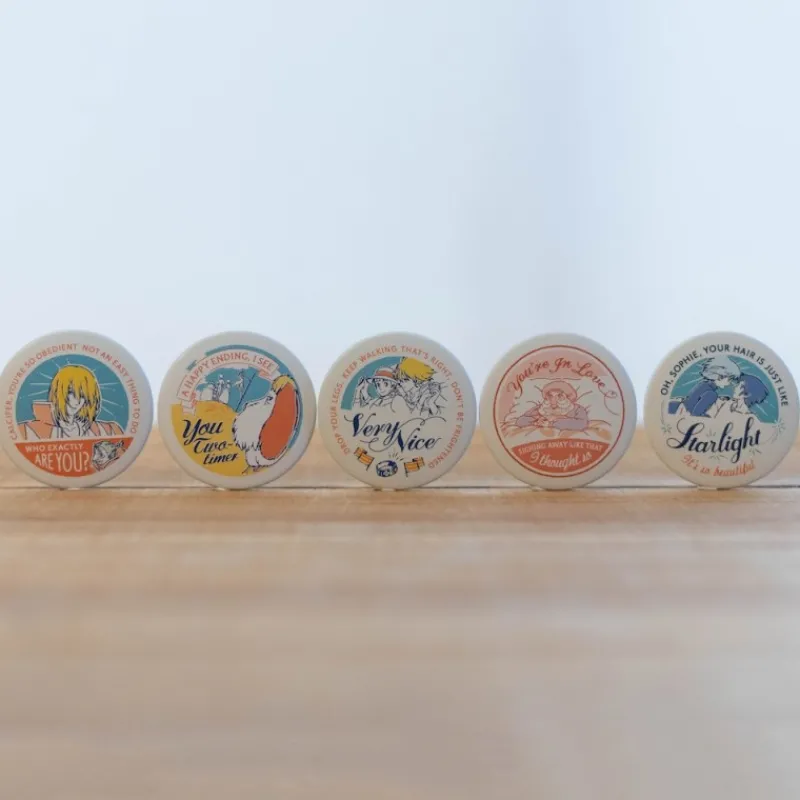 Badges|Maison Ghibli Collection de Badge Le Château Ambulant 10 Pcs – Le Château ambulant