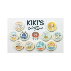Badges|Maison Ghibli Collection de badges vintage 1 badge Mystere - Kiki la petite sorcièr
