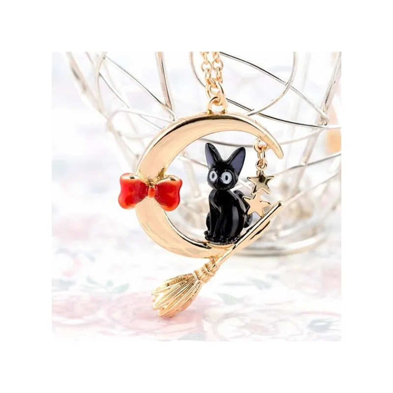 Bijoux|Maison Ghibli Collier Jiji Et La Lune - Kiki la petite sorcière