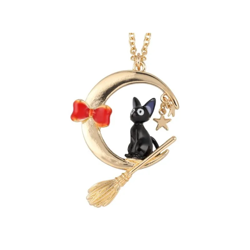 Bijoux|Maison Ghibli Collier Jiji Et La Lune - Kiki la petite sorcière