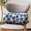 Mobilier|Maison Ghibli Coussin brique moiré Noiraude silhouette   - Mon Voisin Totoro
