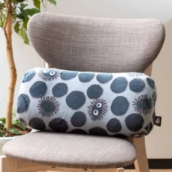 Mobilier|Maison Ghibli Coussin brique moiré Noiraude silhouette - Mon Voisin Totoro