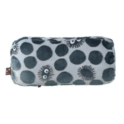 Mobilier|Maison Ghibli Coussin brique moiré Noiraude silhouette   - Mon Voisin Totoro