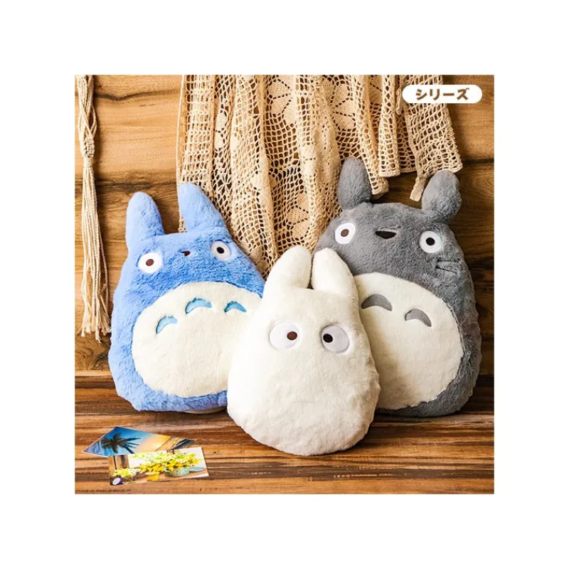 Coussins|Maison Ghibli Coussin Nakayoshi Totoro Gris - Mon Voisin Totoro
