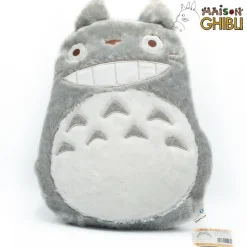 Coussins|Maison Ghibli Coussin Totoro Gris - Mon Voisin Totoro