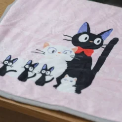 Linge De Maison|Maison Ghibli Couverture coussin Jiji - Kiki la petite sorcière