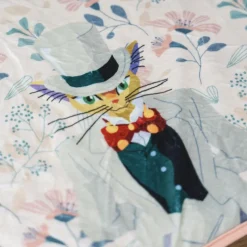 Linge De Maison|Maison Ghibli Couverture coussin Moon - Le Royaume des chats