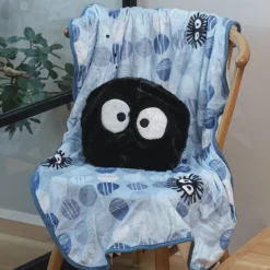 Linge De Maison|Maison Ghibli Couverture coussin Noiraude - Mon Voisin Totoro