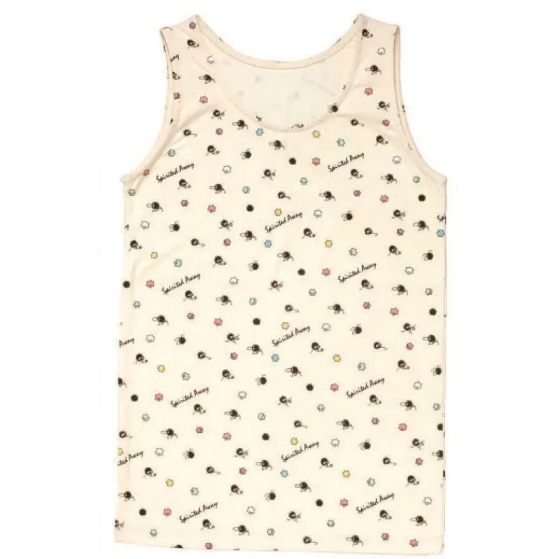 Textile|Maison Ghibli Débardeur Noiraudes Ivoir (Femme) - Le Voyage de Chihiro