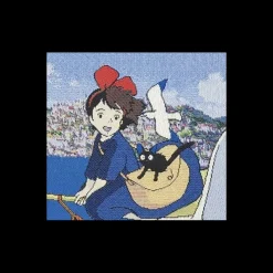 Cuisine Et Table|Maison Ghibli Dessous de table Ciel Bleu - Kiki la petite sorcière