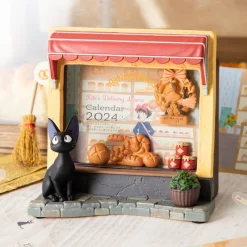 Décoration|Maison Ghibli Diorama Cadre Jiji Boulangerie - Kiki la petite sorcière