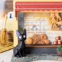 Décoration|Maison Ghibli Diorama Cadre Jiji Boulangerie - Kiki la petite sorcière