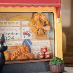 Décoration|Maison Ghibli Diorama Cadre Jiji Boulangerie - Kiki la petite sorcière