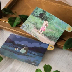 Décoration|Maison Ghibli Diorama Cadre Totoro & maison Kusakabe - Mon Voisin Totoro