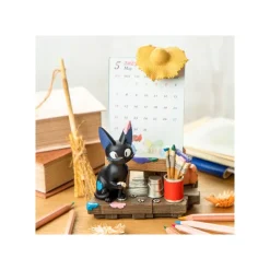 Décoration|Maison Ghibli Diorama Jiji Chevalet et calendrier - Kiki la petite sorcière
